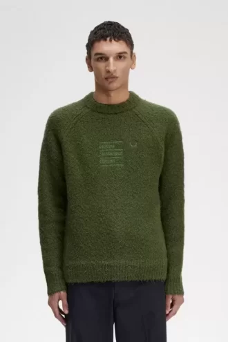 Jersey de punto texturizado para hombre