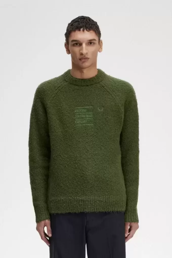 Jersey de punto texturizado para hombre
