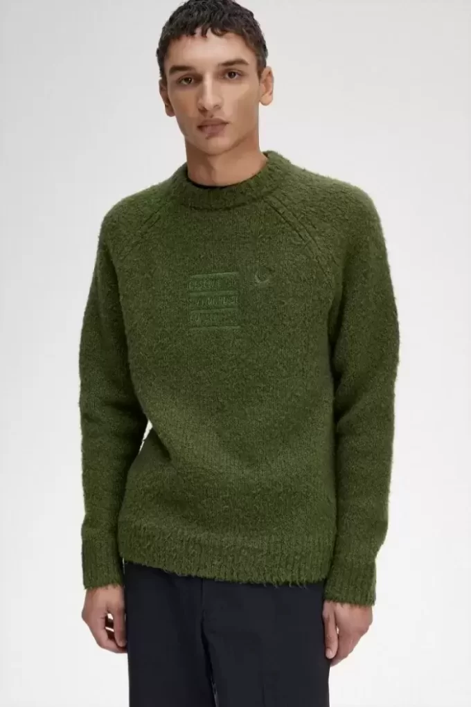 Jersey de punto texturizado para hombre