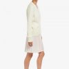 Jersey de punto trenzado con cuello en V