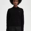 Jersey de rejilla de chenilla para mujer Jersey de rejilla de chenilla para mujer