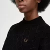 Jersey de rejilla de chenilla para mujer Jersey de rejilla de chenilla para mujer