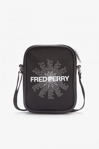 Mini bolsos laterales con estampado gráfico