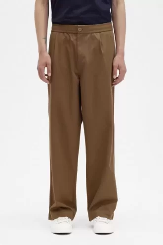 Pantalones anchos con cordón para hombre