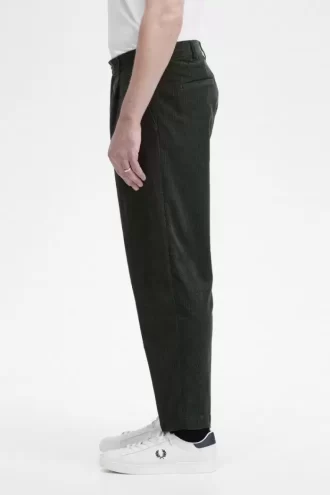 Pantalones cónicos de pana tipo gofre para hombre