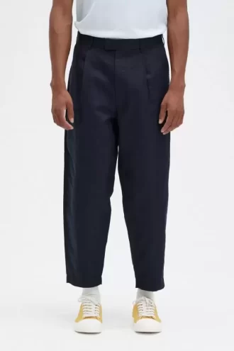 Pantalones cortos de mezcla de lino para hombre