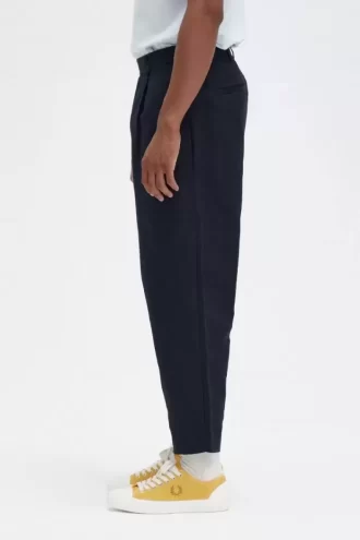 Pantalones cortos de mezcla de lino para hombre
