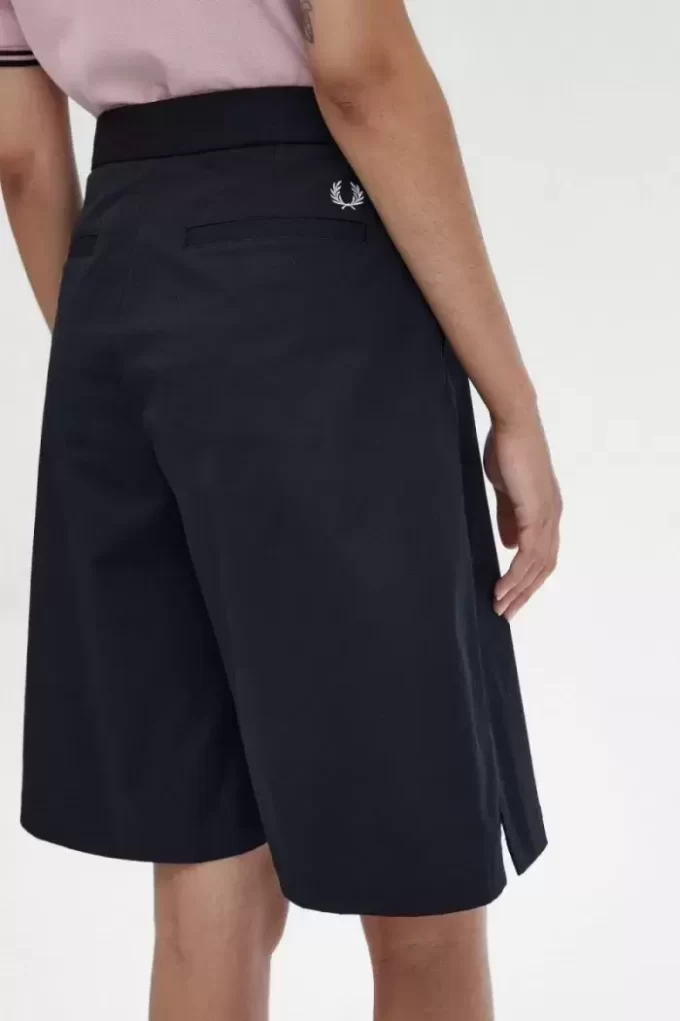 Pantalones cortos plisados para mujer Pantalones cortos plisados para mujer