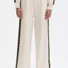 Pantalones de chándal con cinta para mujer Pantalones de chándal con cinta para mujer