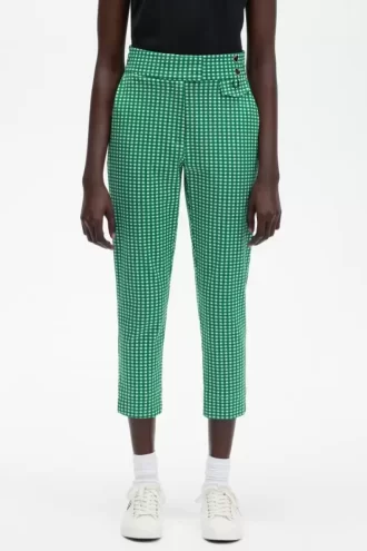 Pantalones de mujer de cuadros vichy