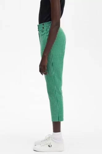 Pantalones de mujer de cuadros vichy