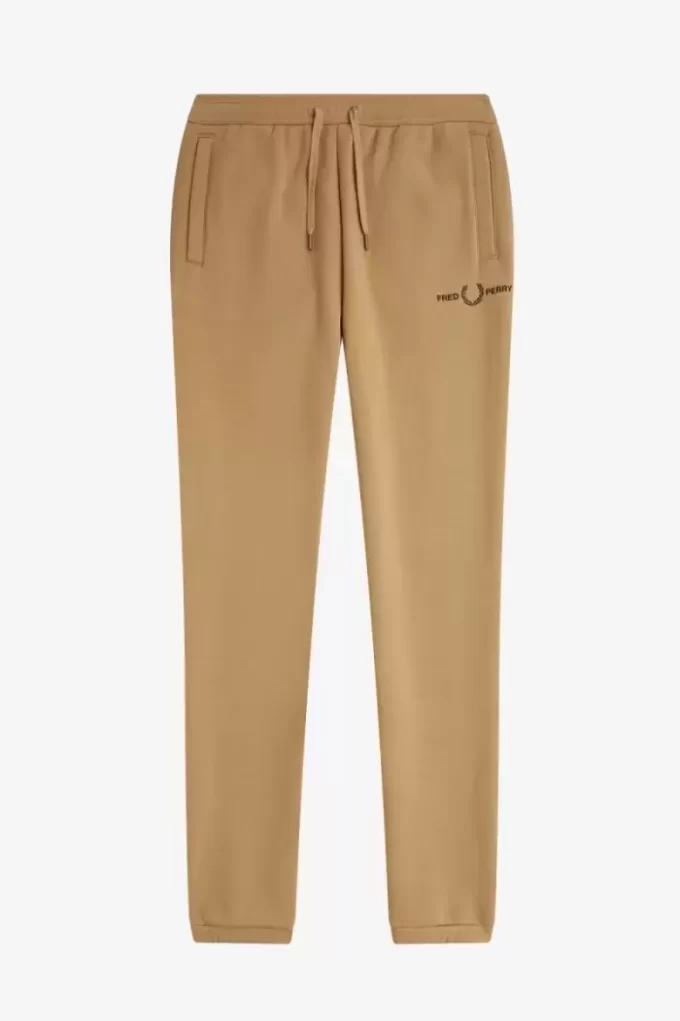Pantalones deportivos bordados para hombre