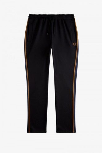 Pantalones deportivos con cinta de rayas