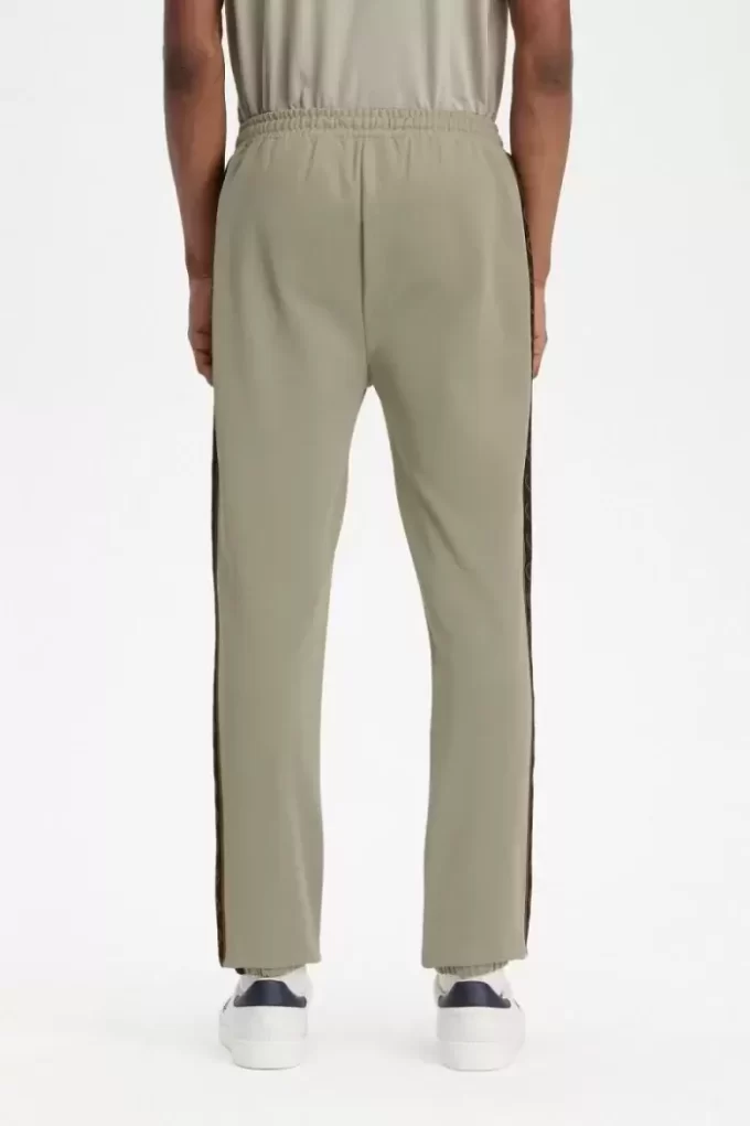 Pantalones deportivos con cinta en contraste para hombre