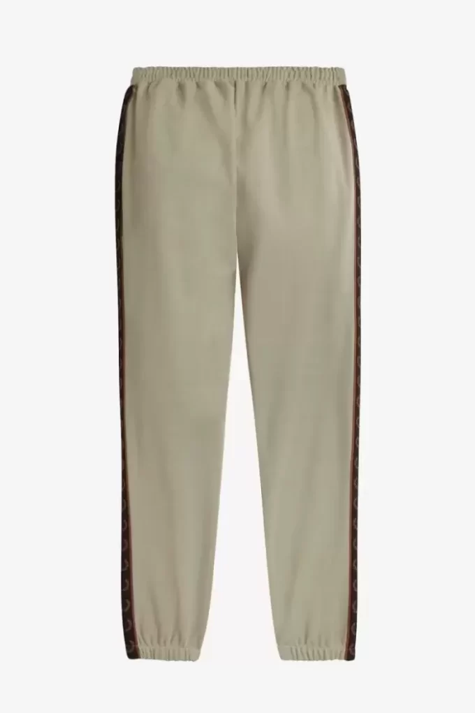 Pantalones deportivos con cinta en contraste para hombre