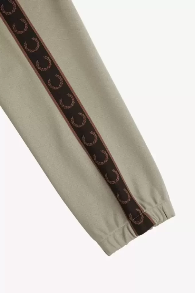 Pantalones deportivos con cinta en contraste para hombre