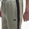Pantalones deportivos con cinta en relieve para hombre