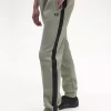 Pantalones deportivos con cinta en relieve para hombre