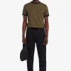 Pantalones deportivos con cinta tonal