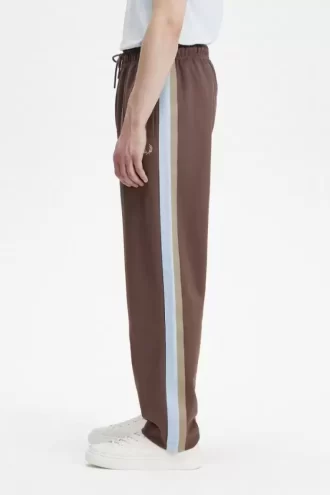 Pantalones deportivos con detalle de cinta para hombre