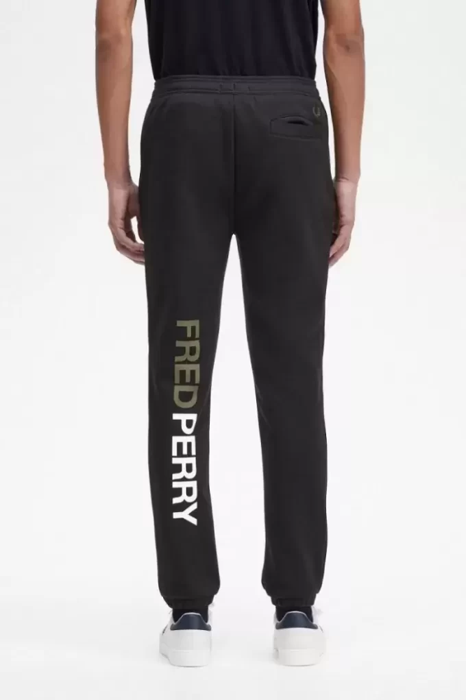 Pantalones deportivos de marca gráfica para hombre