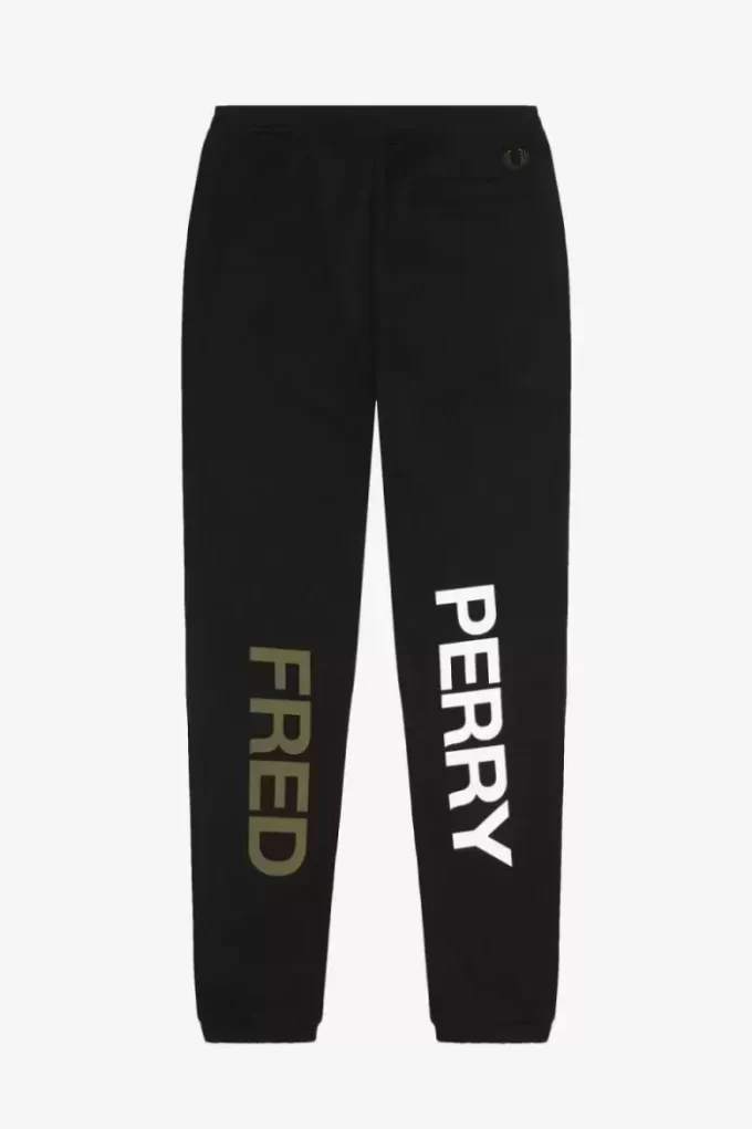 Pantalones deportivos de marca gráfica para hombre