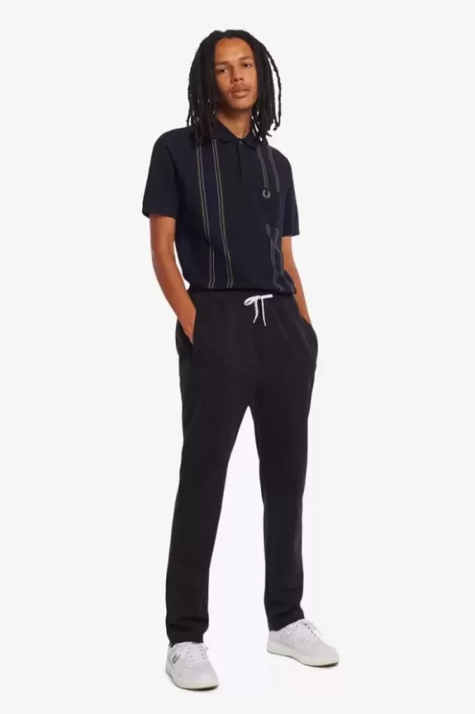 Pantalones deportivos de tricot inverso para hombre