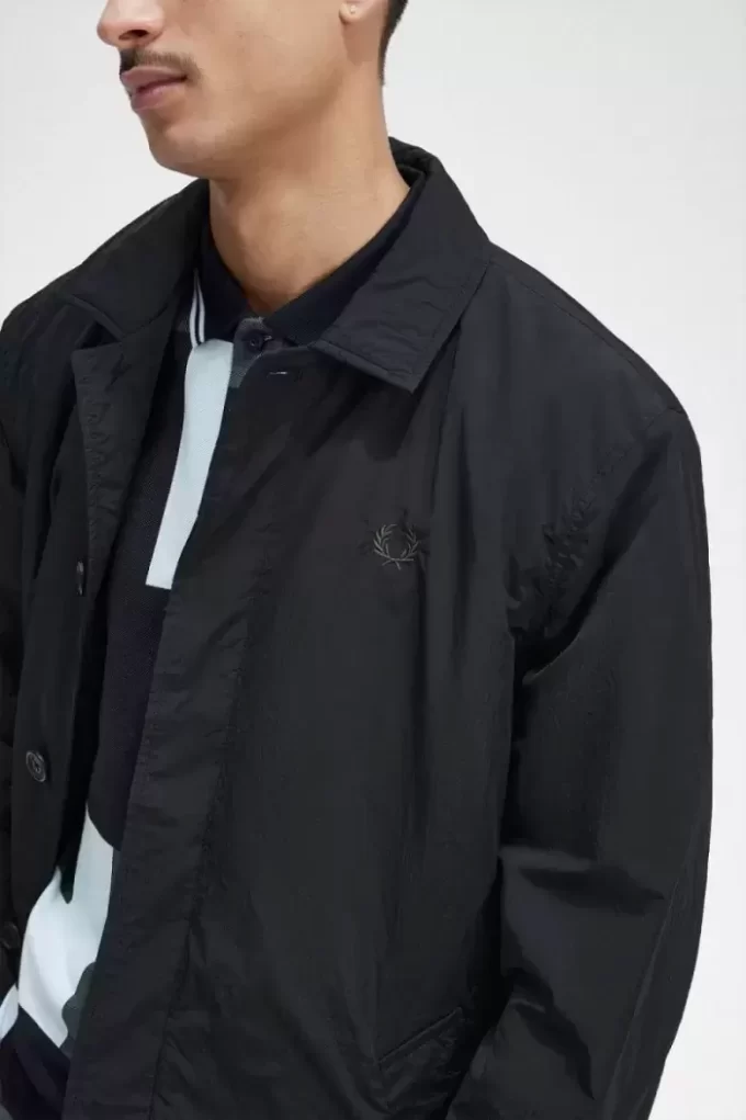 Parka con botones Mac para hombre