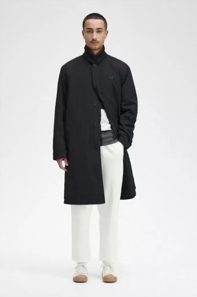 Parka con botones Mac para hombre