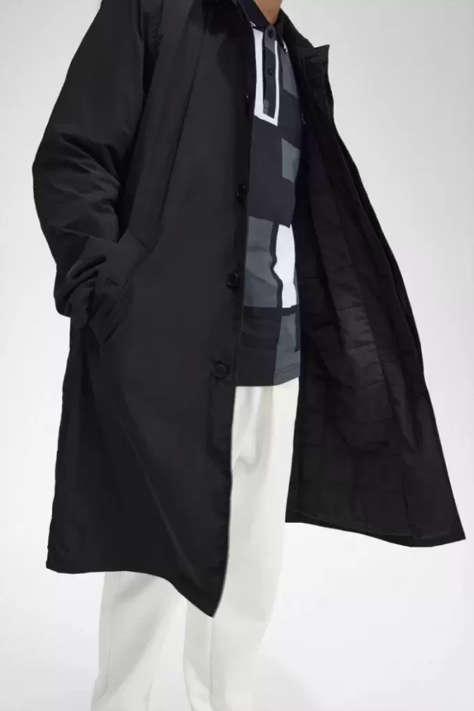 Parka con botones Mac para hombre