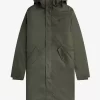 Parka con forro interior y cremallera para hombre Parka con forro interior y cremallera para hombre