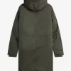 Parka con forro interior y cremallera para hombre Parka con forro interior y cremallera para hombre