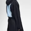Parka con parche estampado para hombre