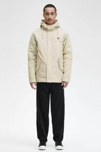 Parka corta acolchada para hombre