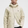 Parka corta acolchada para hombre