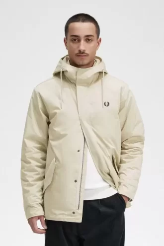Parka corta acolchada para hombre