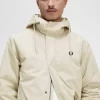 Parka corta acolchada para hombre