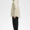 Parka corta acolchada para hombre