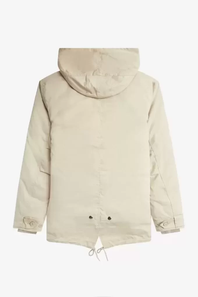 Parka corta acolchada para hombre