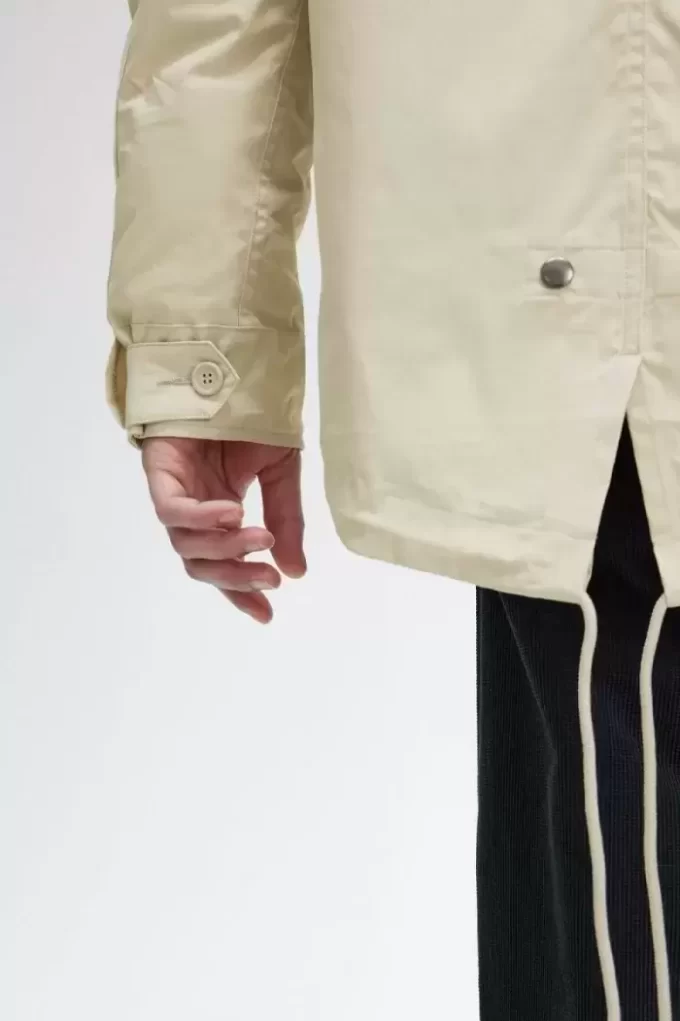 Parka corta acolchada para hombre