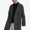 Parka cruzada para hombre