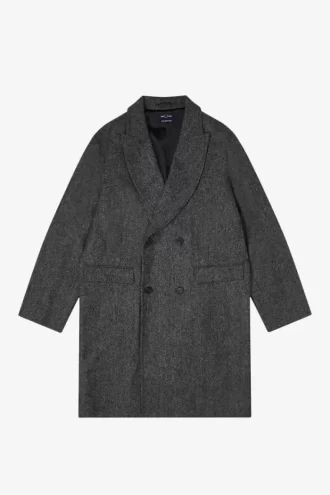 Parka cruzada para hombre