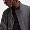 Parka de hombre con dobladillo recto