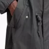 Parka de hombre con dobladillo recto