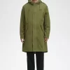 Parka de hombre con forro de piel sintética Parka de hombre con forro de piel sintética