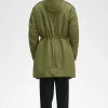 Parka de hombre con forro de piel sintética Parka de hombre con forro de piel sintética
