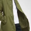 Parka de hombre con forro de piel sintética Parka de hombre con forro de piel sintética