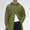 Parka de hombre con forro de piel sintética Parka de hombre con forro de piel sintética