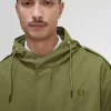 Parka de hombre con forro de piel sintética Parka de hombre con forro de piel sintética