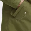 Parka de hombre con forro de piel sintética Parka de hombre con forro de piel sintética